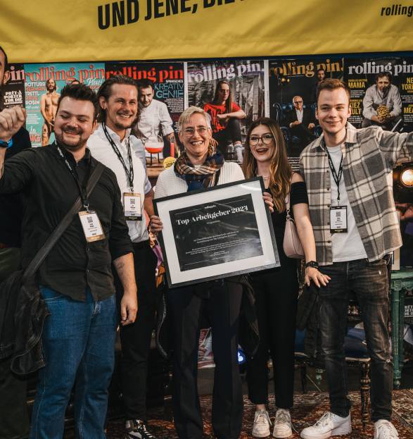 Rolling Pin Award - Top Arbeitgeber 2024 Symbolfoto