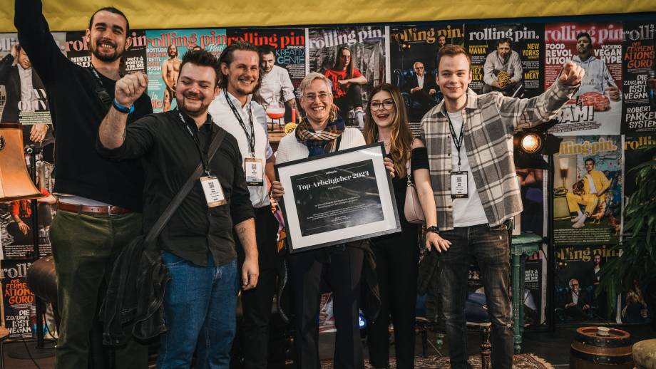 Rolling Pin Award - Top Arbeitgeber 2024 Symbolfoto