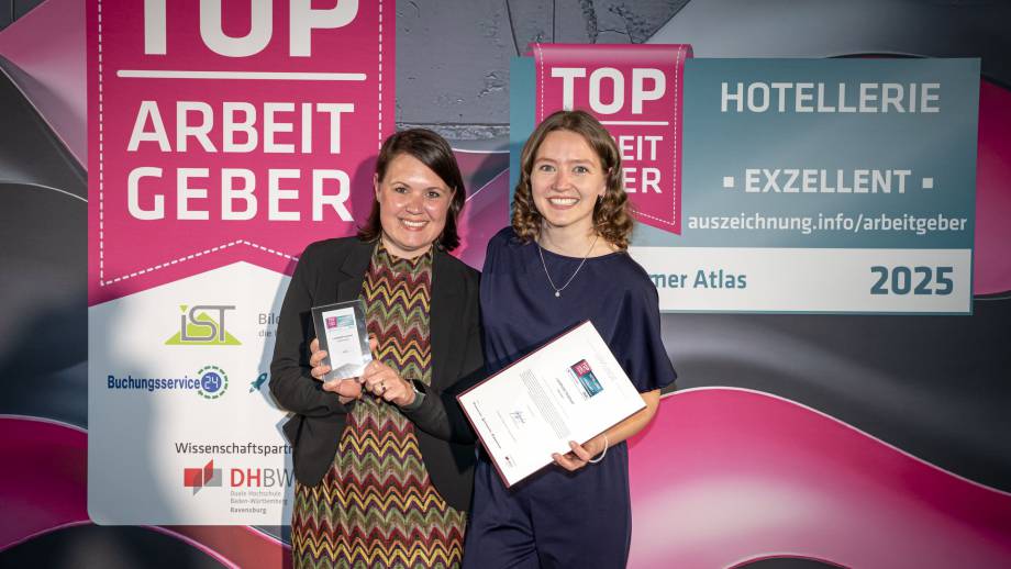 Wir gehören zu den TOP-Arbeitgebern 2025 im Gastgewerbe!  Symbolfoto